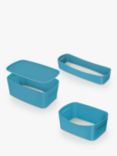 Leitz MyBox Organiser Desk Accessory Set, Blue