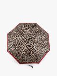 Fulton Minilite-2 Leopard Umbrella, Leopard/Red