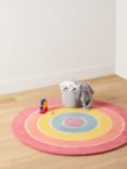 John Lewis Rainbow Rug, Multi, Dia.150cm