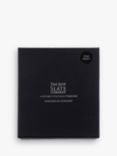 Selbrae House Stag Glass Tumbler & Slate Coaster, Set of 4, Black/Clear