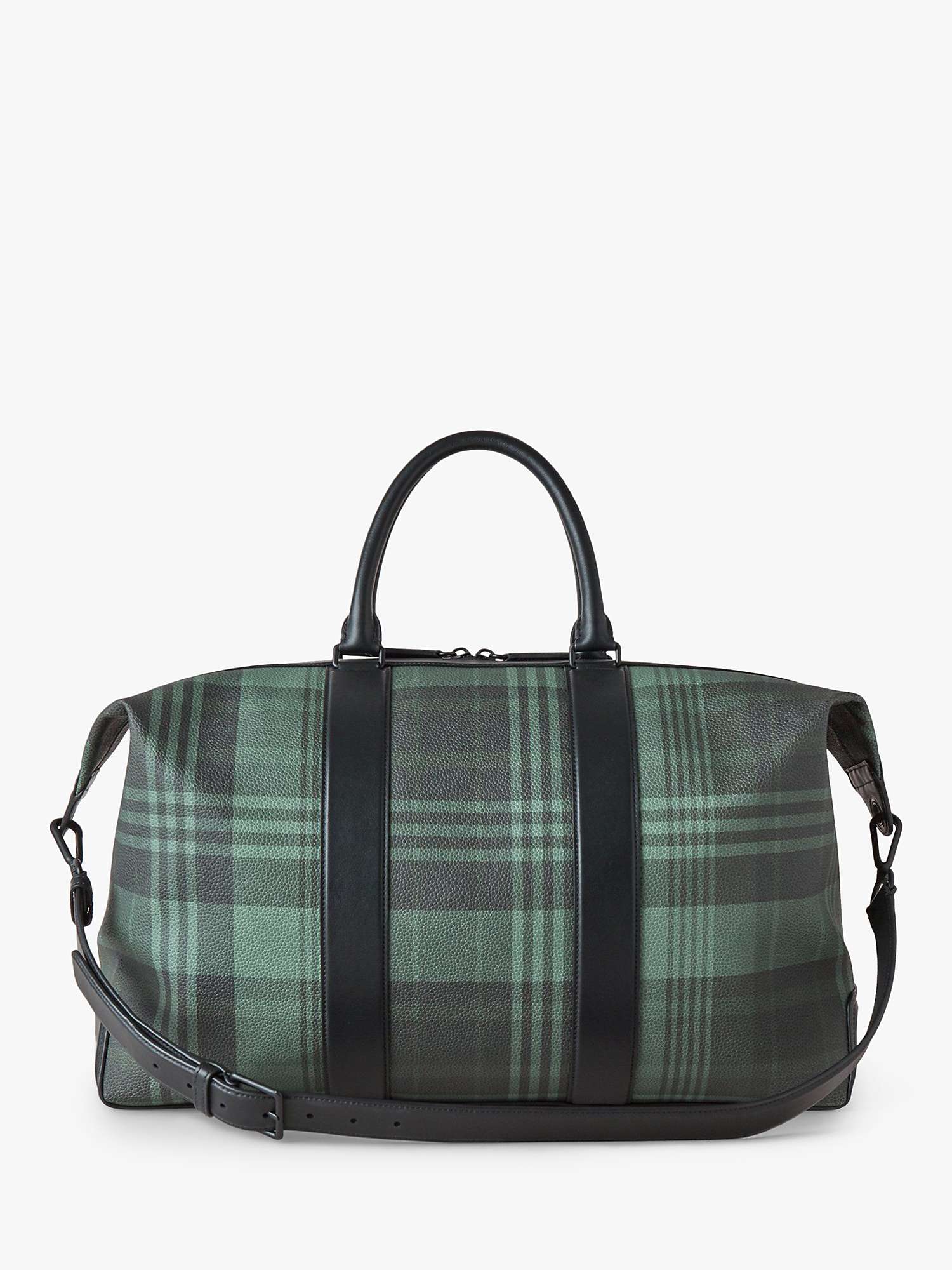 Mulberry Printed Eco Scotchgrain & Flat Calf Zipped Weekender Bag ...