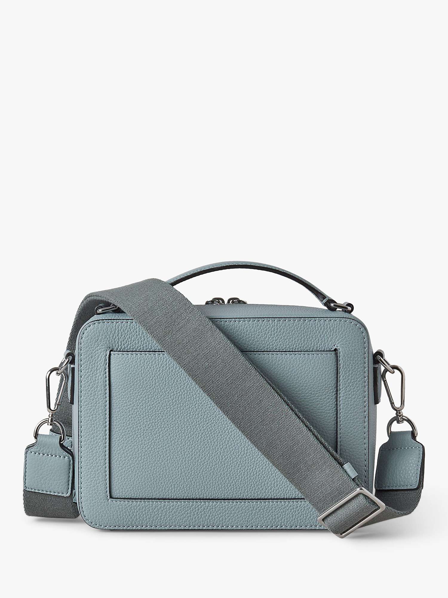 Buy Mulberry Belgrave Small Classic Grain Leather Cross Body Messenger Bag, Cloud Online at johnlewis.com