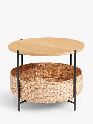 John Lewis ANYDAY Basket Coffee Table, Natural
