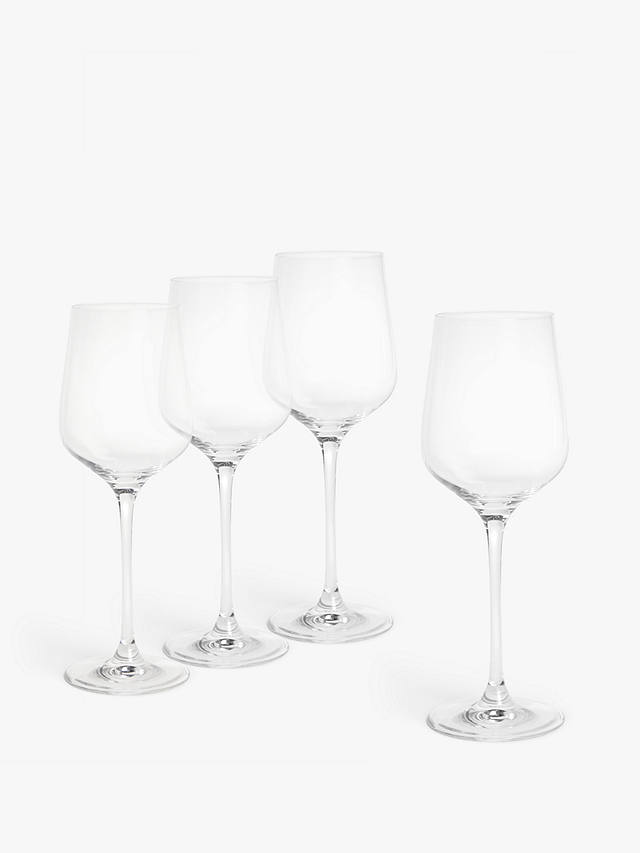 undefined | John Lewis & Partners Sip White Wine Glass, Set of 4, 450ml, Clear