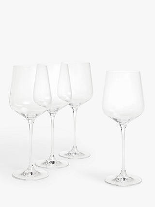 John Lewis Sip Red Wine Glass, Set of 4, 650ml, Clear