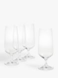 John Lewis & Partners Sip Pilsner Glass, Set of 4, 380ml, Clear