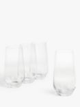 John Lewis & Partners Sip Highball Glass, Set of 4, 520ml, Clear