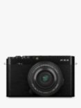 Fujifilm X-E4 Compact System Camera with XF 27mm Lens, 4K Ultra HD, 26.1MP, Wi-Fi, Bluetooth, OLED EVF, 3" LCD Tilting Touch Screen