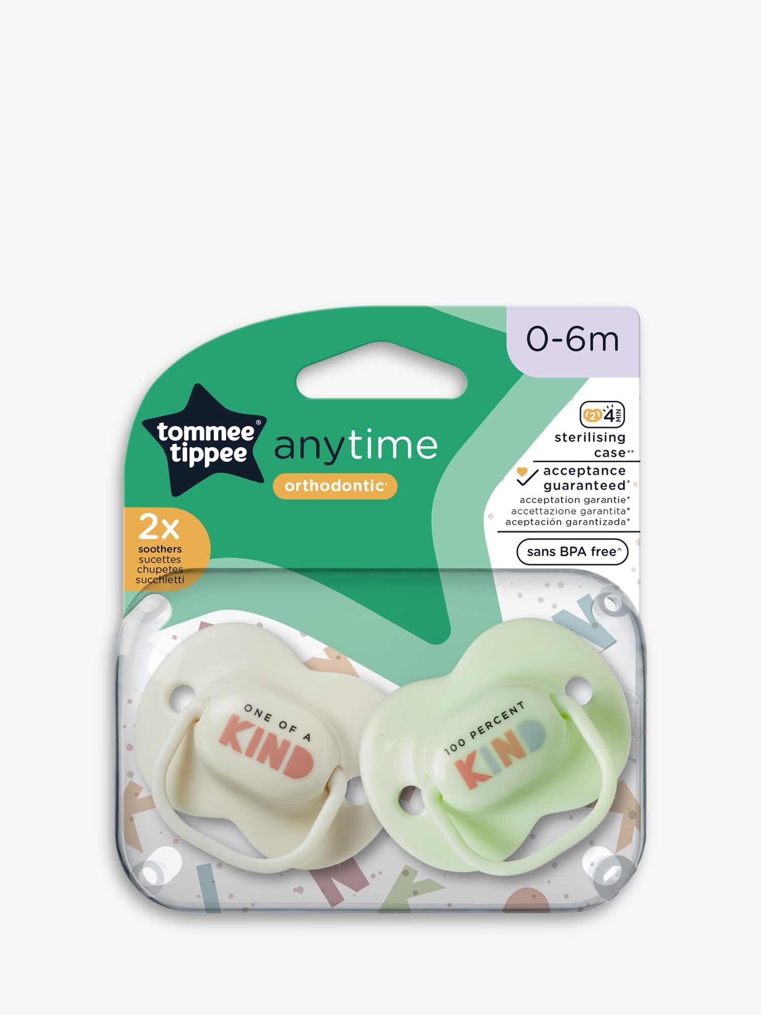 Tommee Tippee - Sucette newborn 0-2 mois