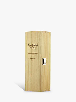Totally About You Personalised Soft Hinged Wine Box