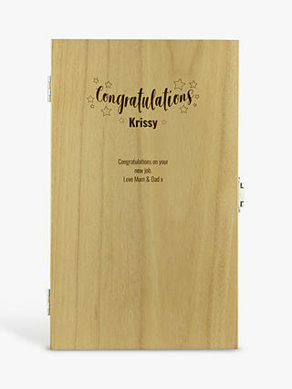 Totally About You Personalised Soft 2 Hinged Wine Box