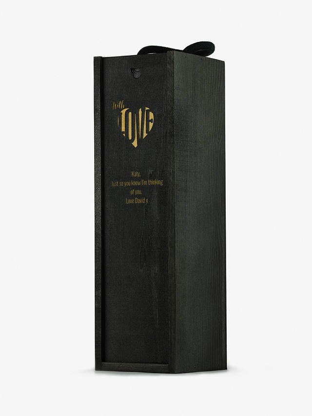 Totally About You Personalised Sliding Lid Wine Box