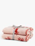 ANYDAY John Lewis & Partners Crabs Hand Towels, Pack of 2