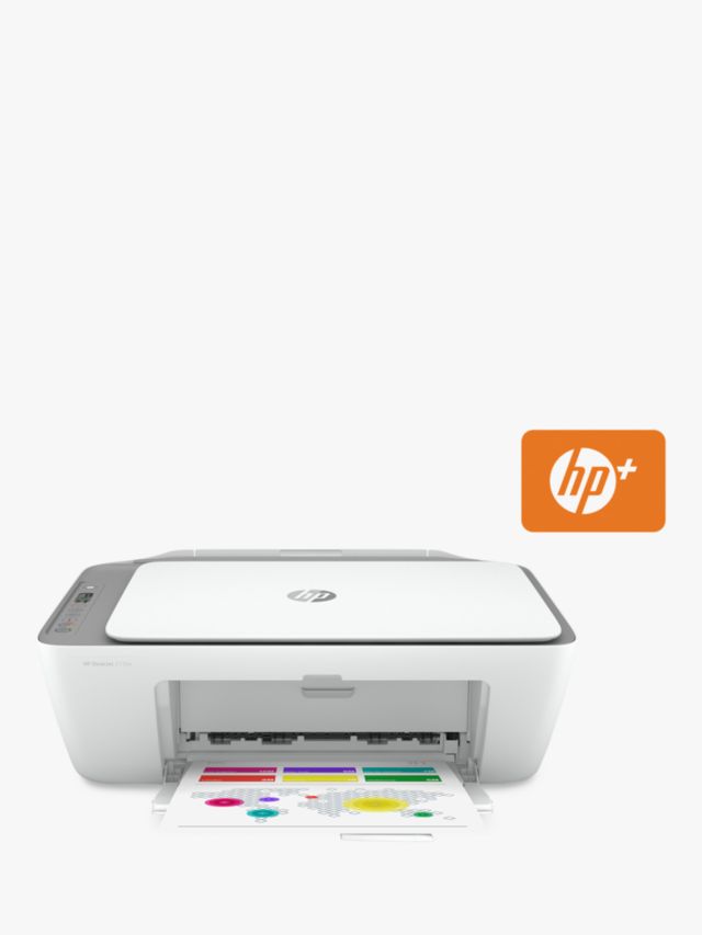 HP Deskjet 2720e All-in-One Wireless Printer, HP+ Enabled & HP Instant Ink  Compatible, White
