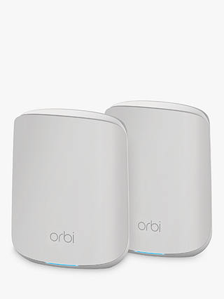 Netgear Orbi RBK352 Whole Home Mesh Wi-Fi System with Router and Satellite, AX1800
