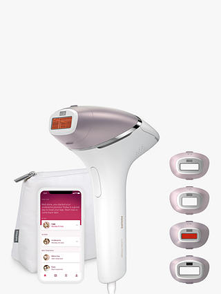 Philips BRI947/00 Lumea Prestige IPL Hair Removal Device with 4 attachments for Body, Face, Bikini and Underarms