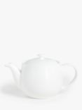 John Lewis & Partners + Queensberry Hunt Cupola Bone China Teapot, 1.3L, White