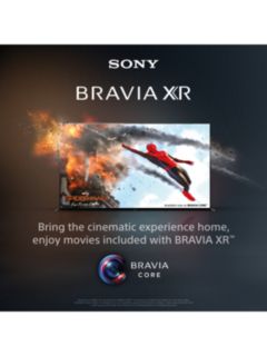 Sony Bravia XR XR55A80J (2021) OLED HDR 4K Ultra HD Smart Google TV, 55 inch with Youview/Freesat HD, Dolby Atmos & Acoustic Surface Audio+, Black