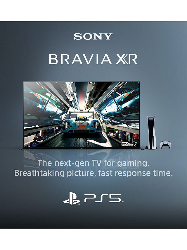 Sony Bravia XR XR55A90J (2021) OLED HDR 4K Ultra HD Smart Google TV, 55 inch with Youview/Freesat HD, Dolby Atmos & Acoustic Surface Audio+, Black