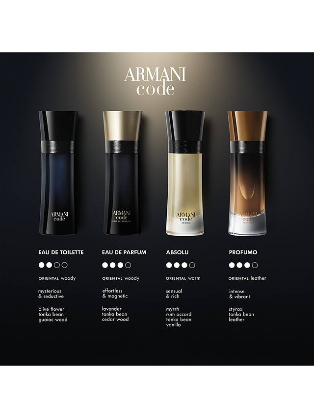 Giorgio Armani Armani Code Pour Homme Eau de Parfum, 110ml 5