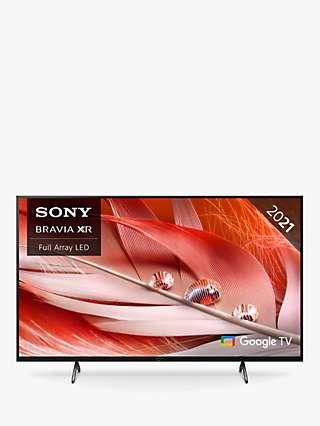 Sony Bravia XR XR50X90J (2021) LED HDR 4K Ultra HD Smart Google TV, 50 inch with Youview/Freesat HD & Dolby Atmos, Black