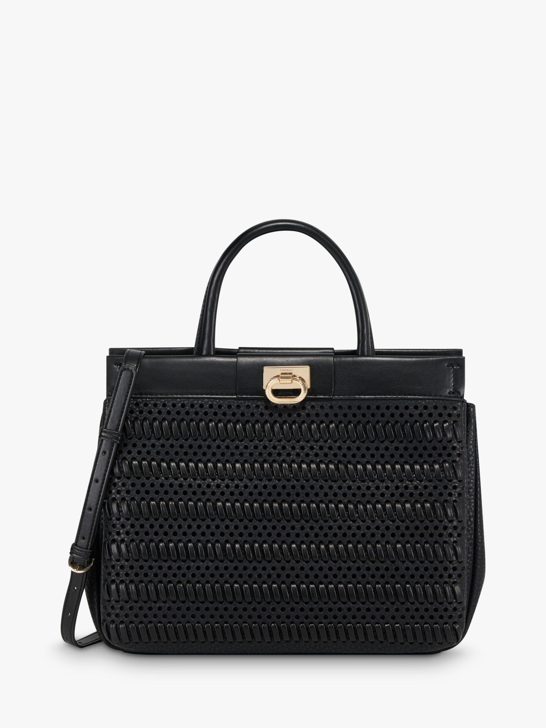 Fiorelli Flossy Weave Grab Bag, Black