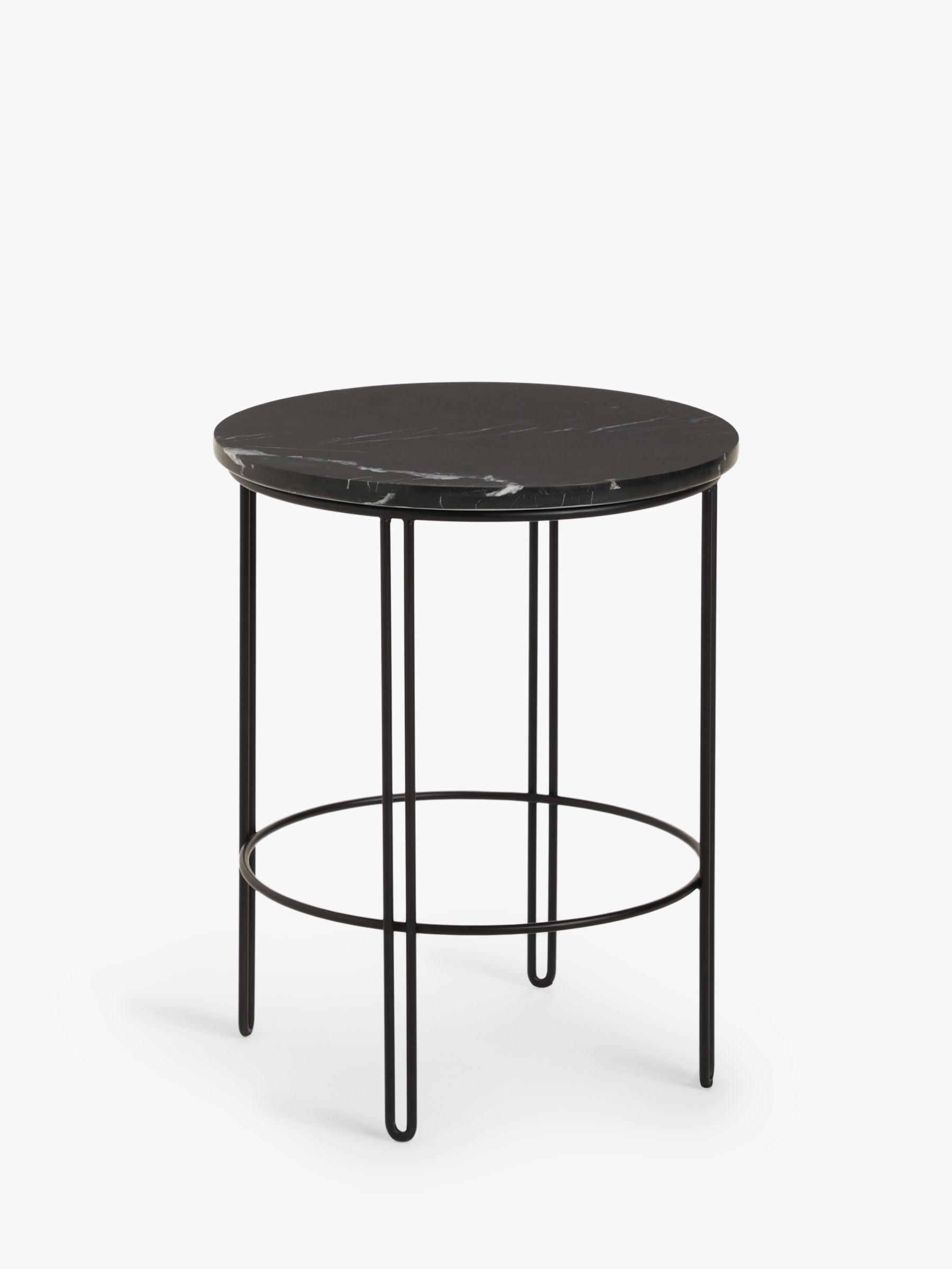 Photo of John lewis anyday pin marble side table black