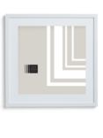 John Lewis Square Poster Frame & Mount, 16 x 16" (40 x 40cm), White