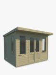 Crane Garden Buildings 2.4 x 3m Garden Office, FSC-Certified (Scandinavian Redwood)