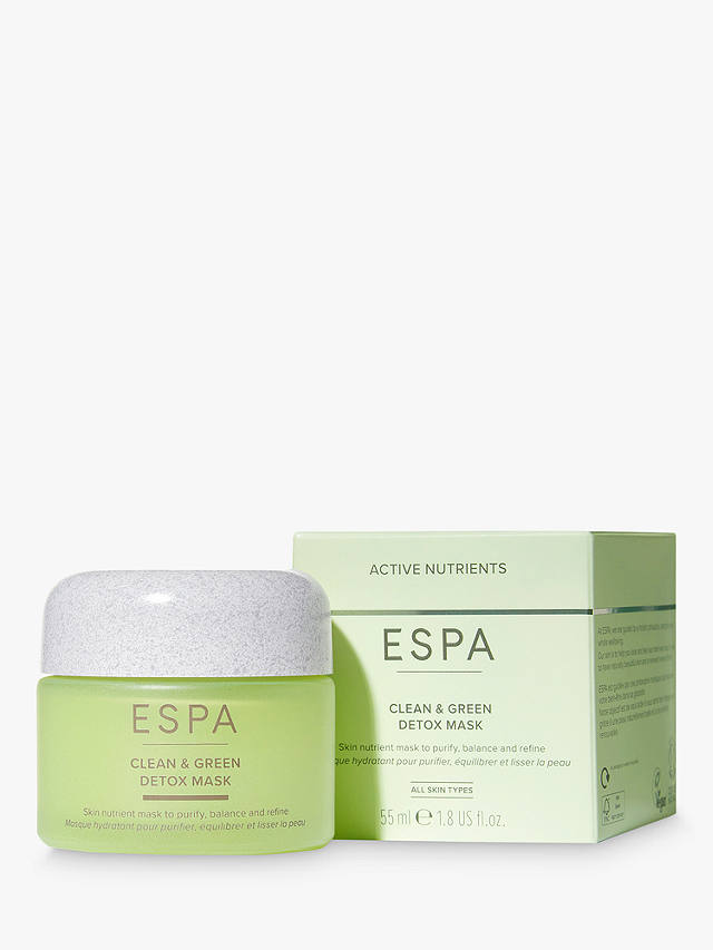 ESPA Active Nutrients Clean & Green Detox Mask, 55ml 2