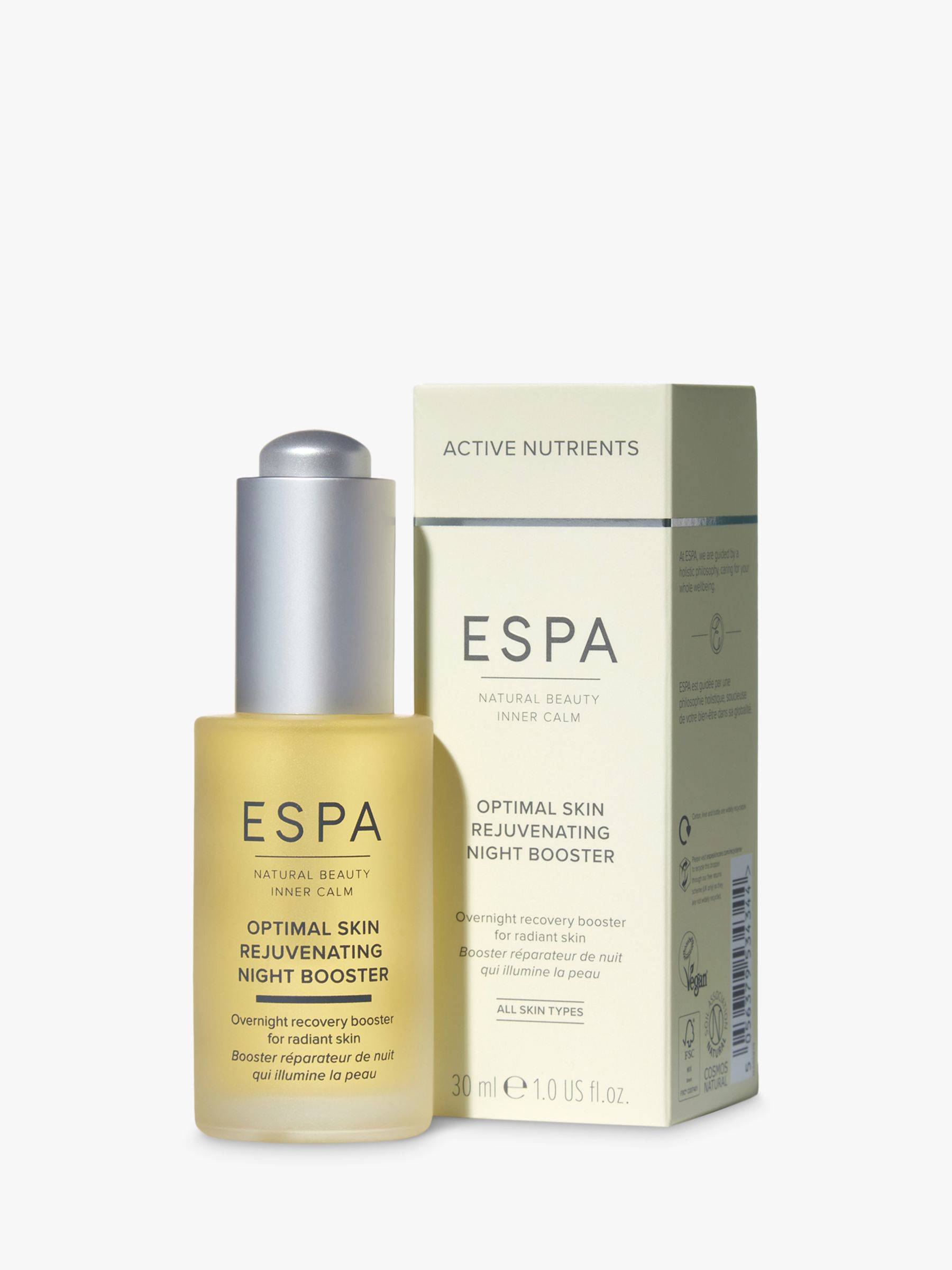 ESPA Active Nutrients Optimal Skin Rejuvenating Night Booster, 30ml 2