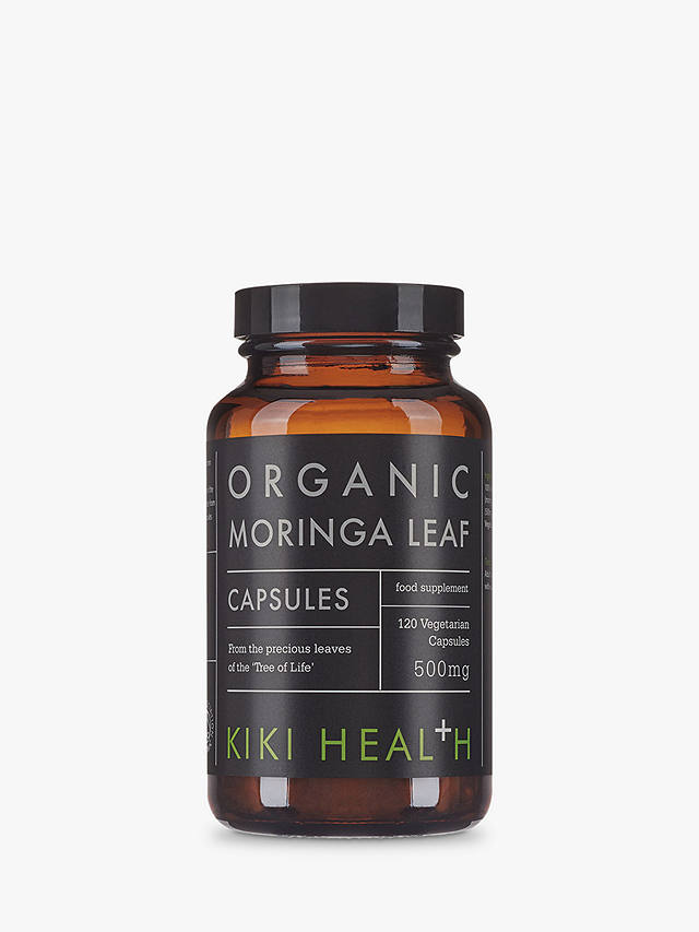 KIKI Health Organic Moringa Leaf, 120 Vegicaps 1