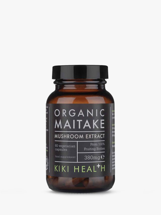 KIKI Health Organic Maitake Mushroom Extract, 60 Vegicaps 1