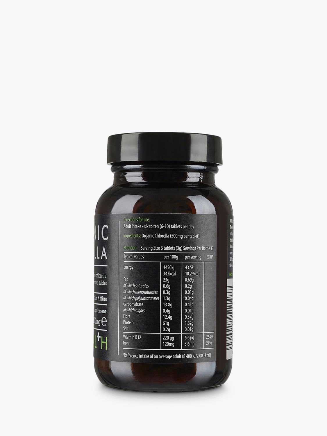 KIKI Health Organic Premium Chlorella, 200 Tablets 2