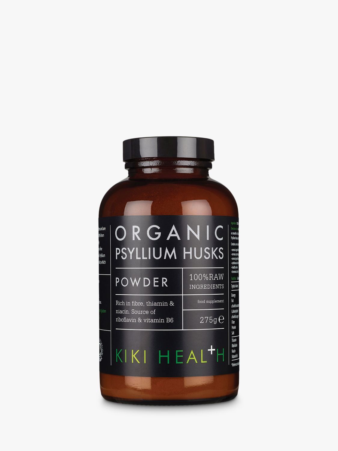 KIKI Health Organic Psyllium Husk Powder, 275g 1