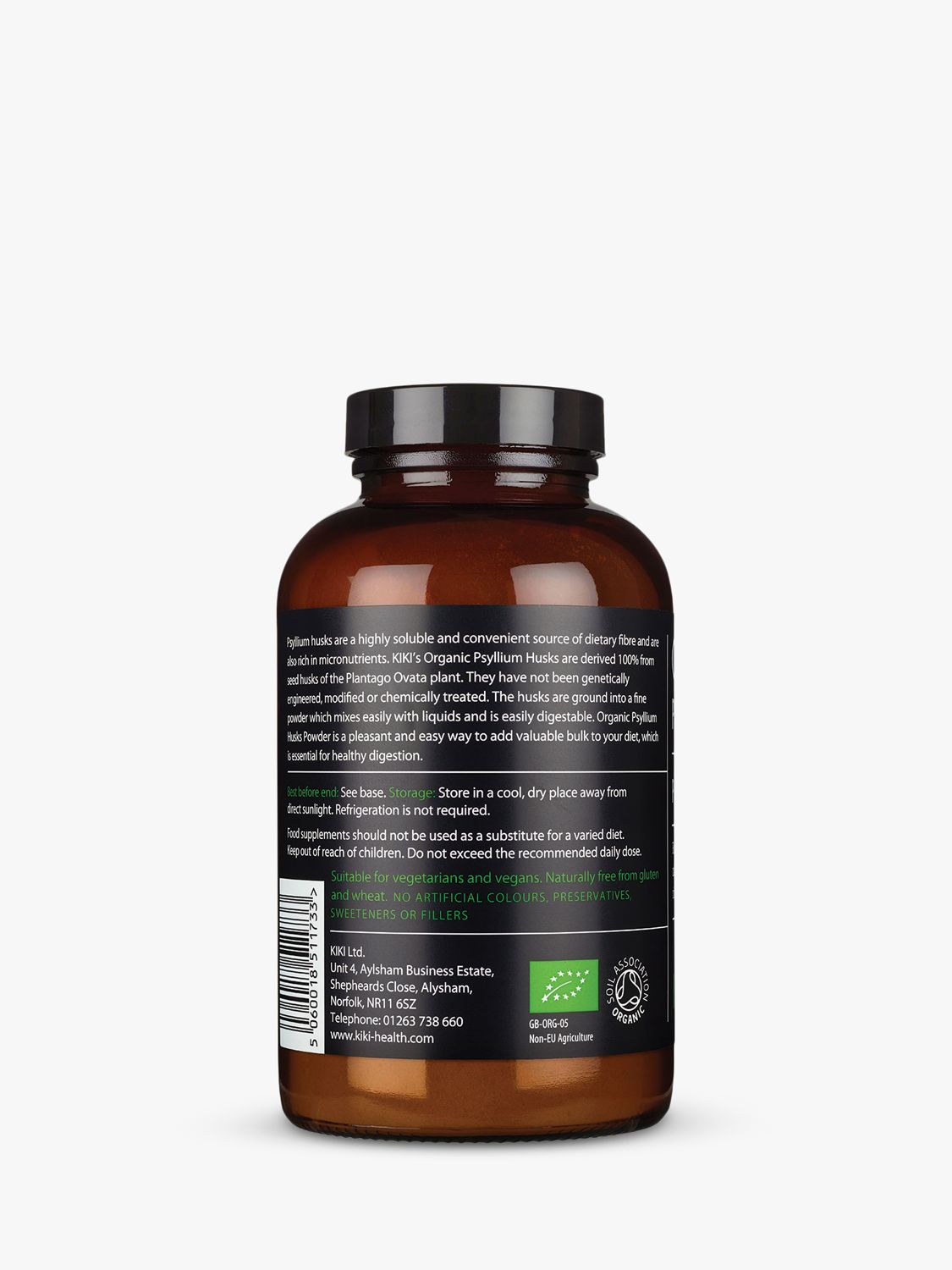 KIKI Health Organic Psyllium Husk Powder, 275g 3