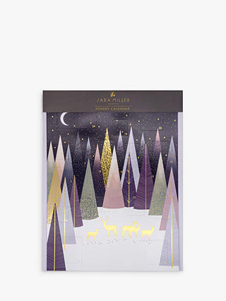 Sara Miller Frosted Trees Advent Calendar