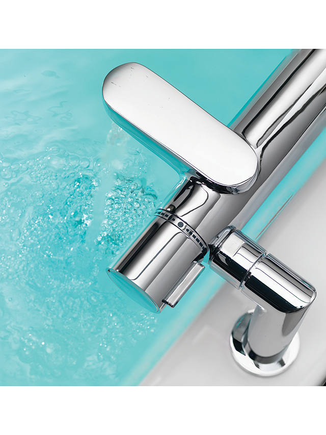 Aqualisa Midas 220 Bath Shower Mixer with Adjustable Head, Chrome