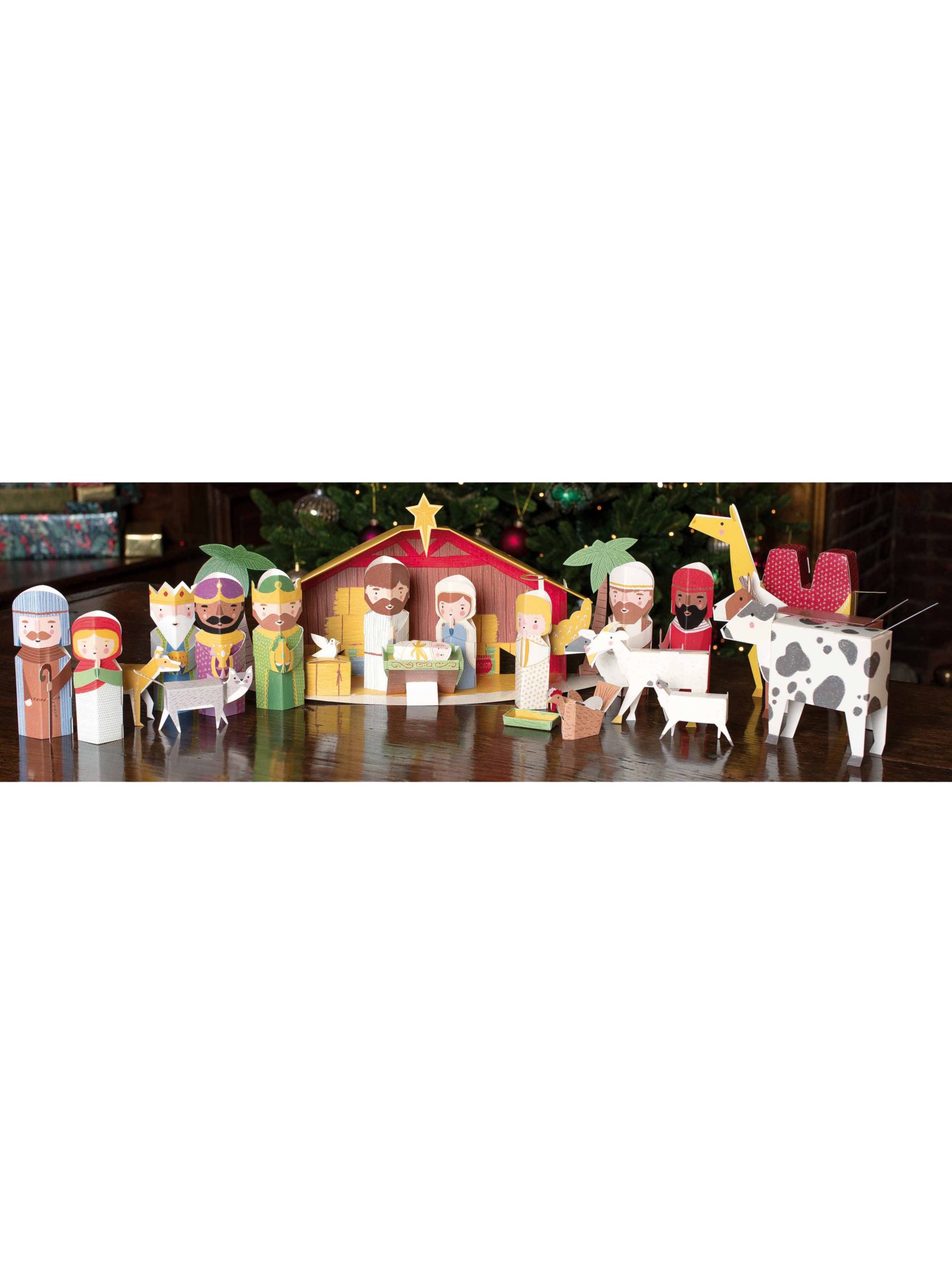 Woodmansterne Nativity 3D Advent Calendar
