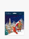 Woodmansterne Santa Advent Calendar Card