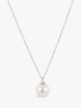 Dinny Hall Freshwater Pearl Pendant Necklace, Silver