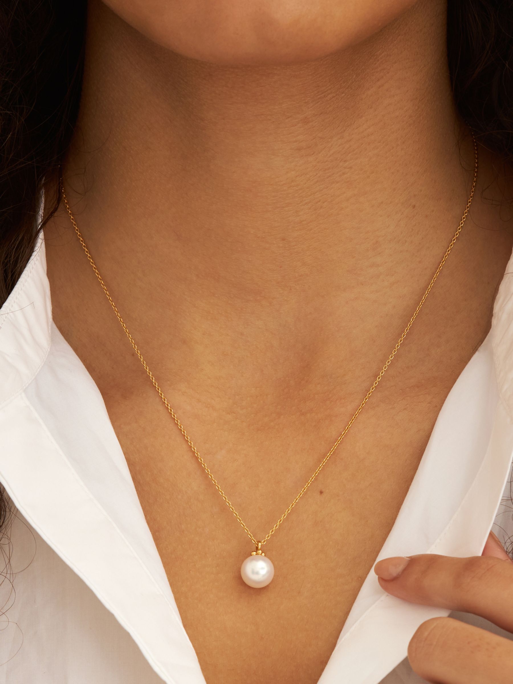 Buy Dinny Hall Freshwater Pearl Pendant Necklace Online at johnlewis.com