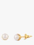 Dinny Hall Freshwater Pearl Stud Earrings