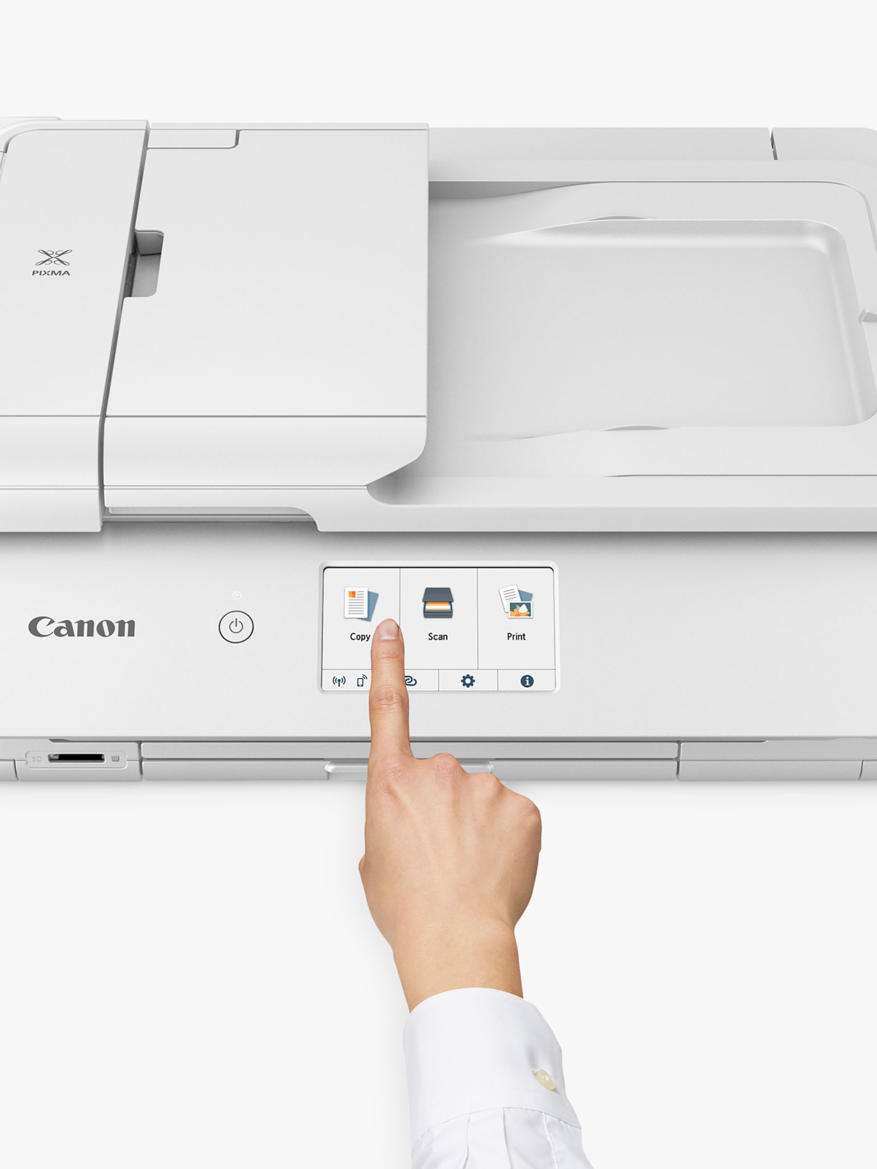 Canon TS9551C All-In-One Wireless Wi-Fi Printer,
