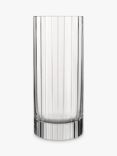 Luigi Bormioli Bach Fluted Glass Highballs, Set of 4, 480ml, Clear