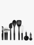 KitchenAid Nylon Kitchen Utensils & Baking Tools Set, 15 Piece, Black