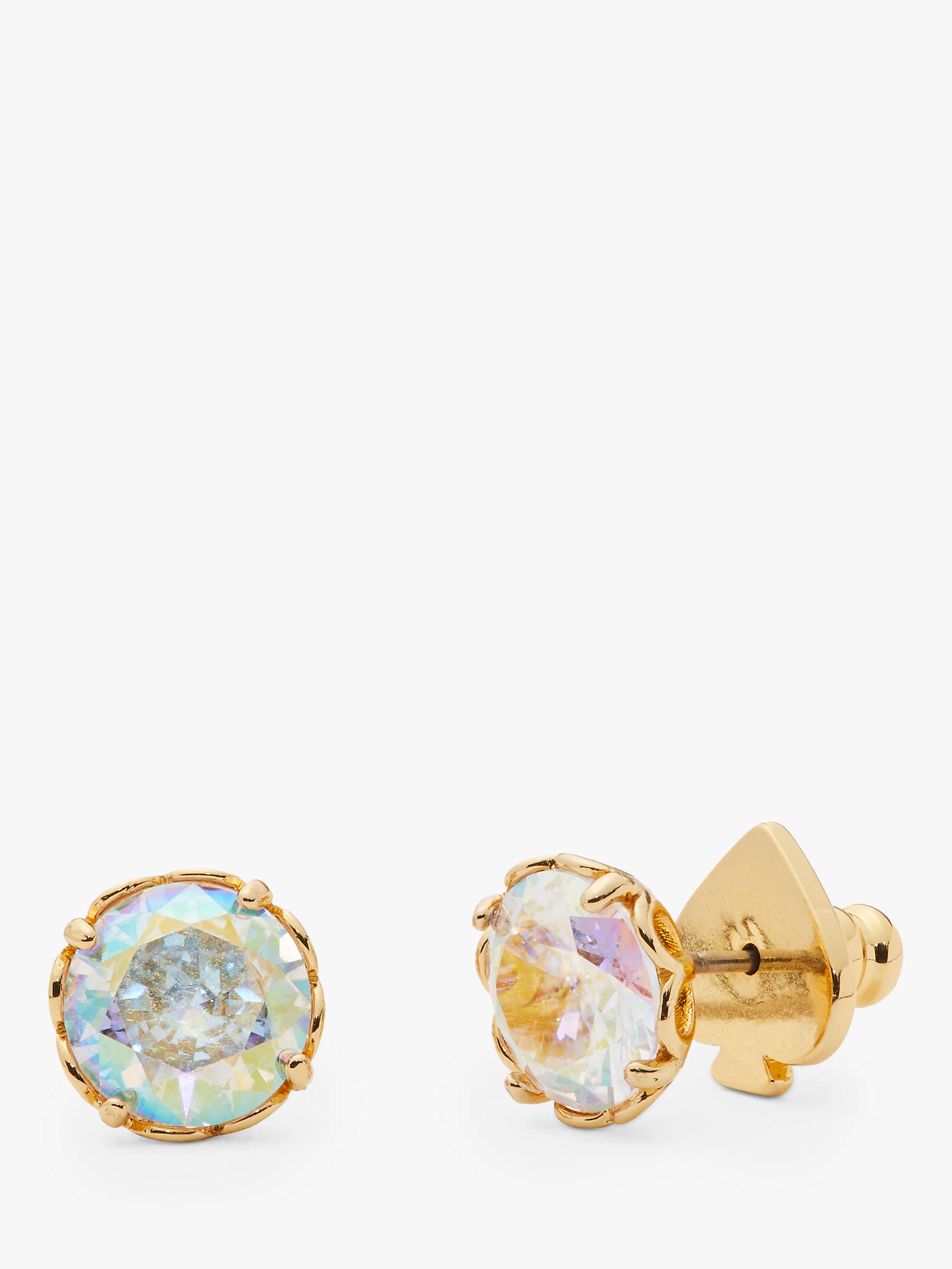 Buy kate spade new york That Sparkle Cubic Zirconia Stud Earrings, Gold/Multi Online at johnlewis.com