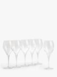 John Lewis Tulip Red Wine Glass, Set of 6, 600ml, Clear