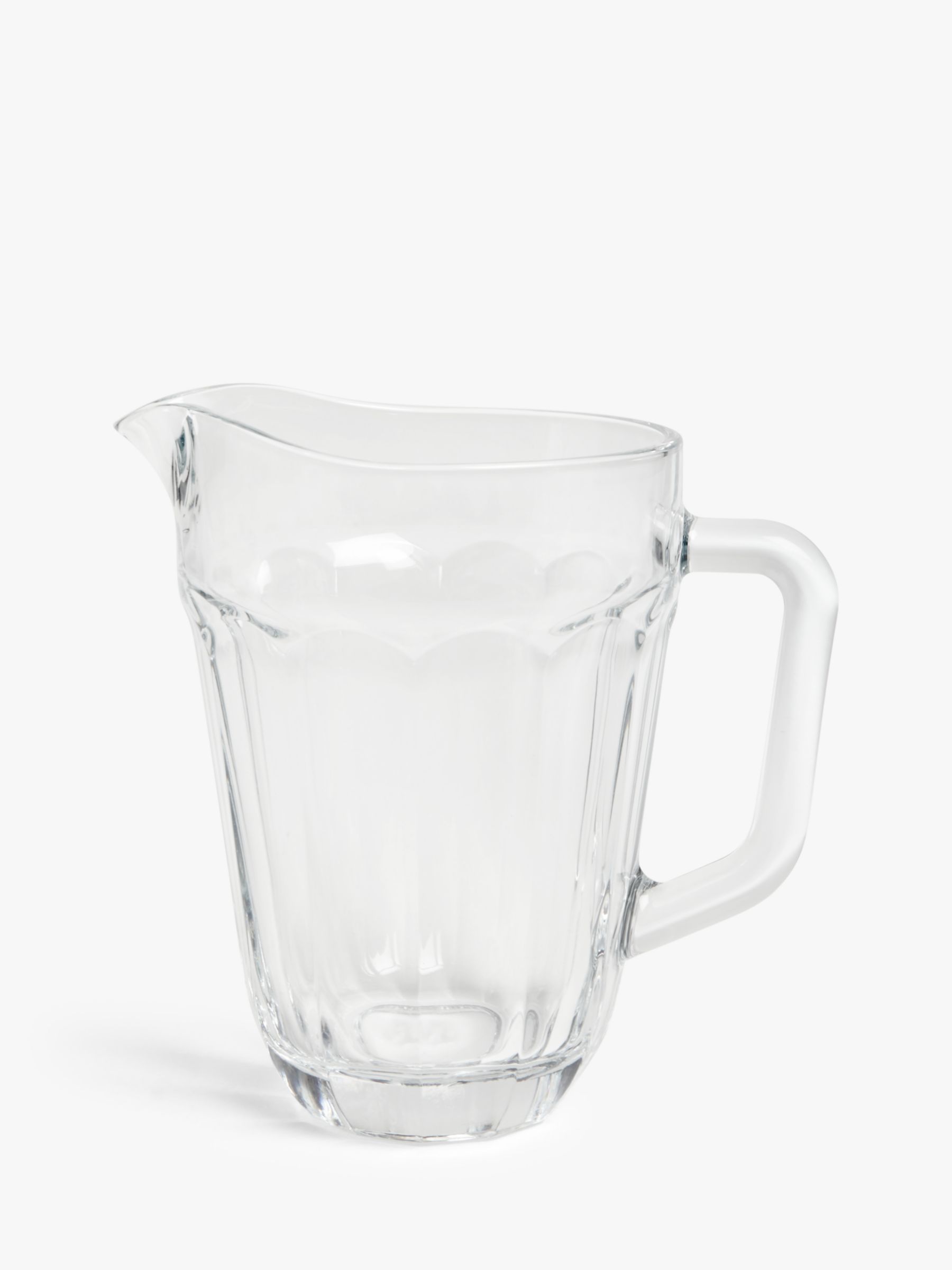 ANYDAY John Lewis & Partners Drink Glass Jug, 1.4L, Clear