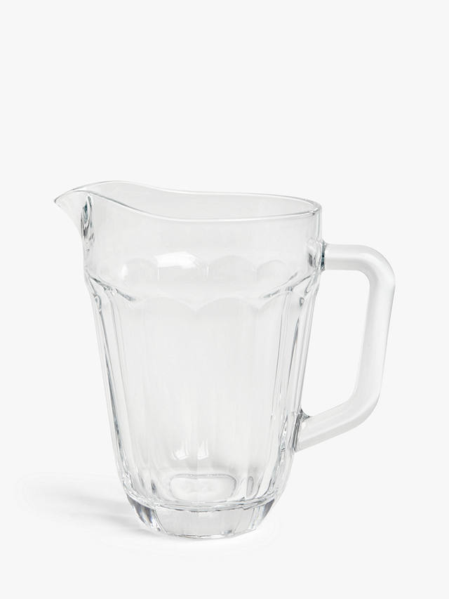 John Lewis ANYDAY Drink Glass Jug, 1.4L, Clear